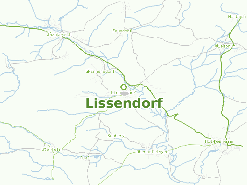 Karte von Lissendorf