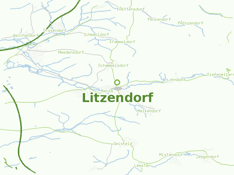 Karte von Litzendorf