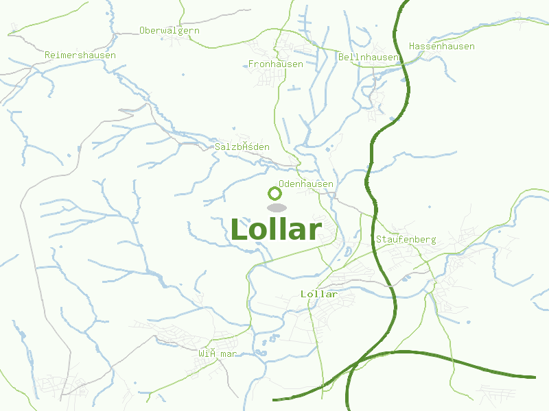 Karte von Lollar