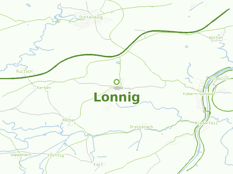 Karte von Lonnig