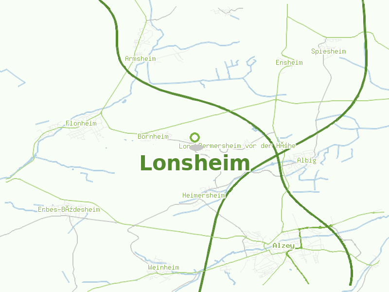 Karte von Lonsheim