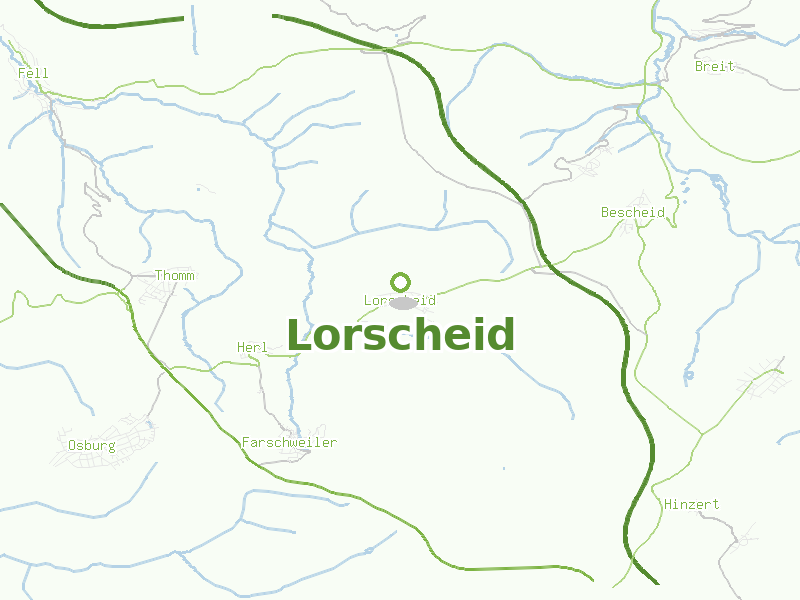 Karte von Lorscheid