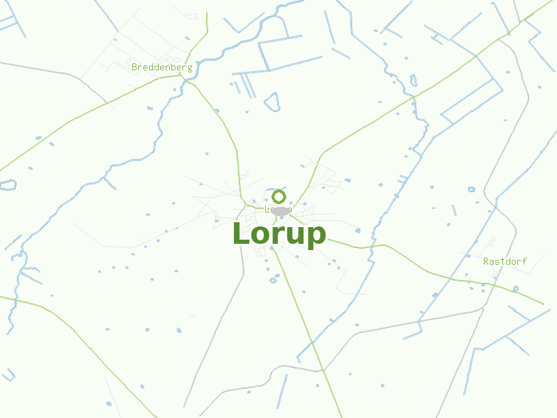 Karte von Lorup
