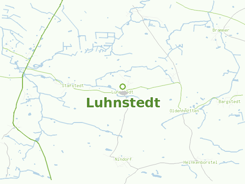 Karte von Luhnstedt