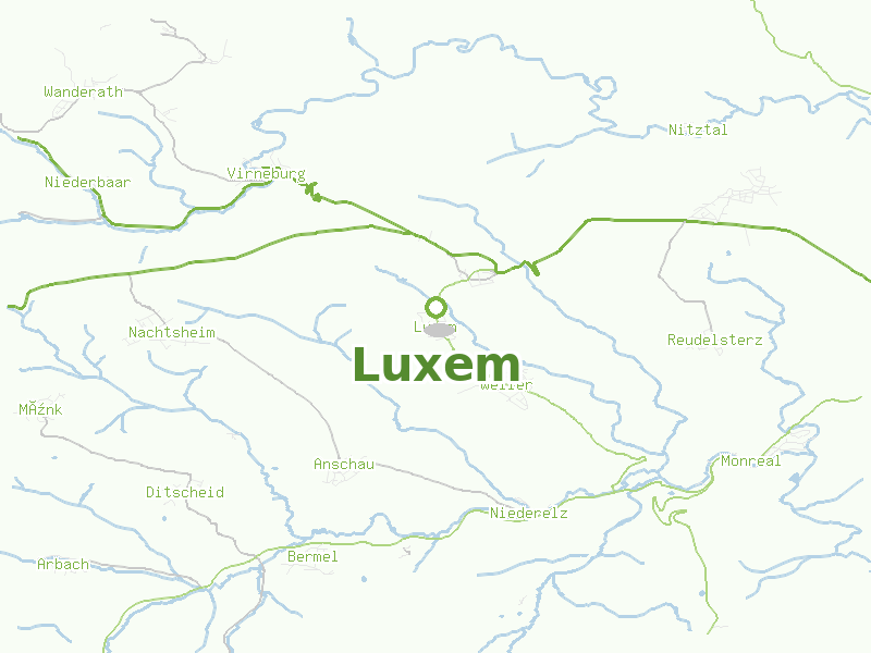 Karte von Luxem