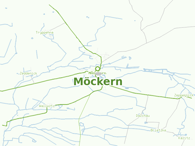 Karte von Möckern