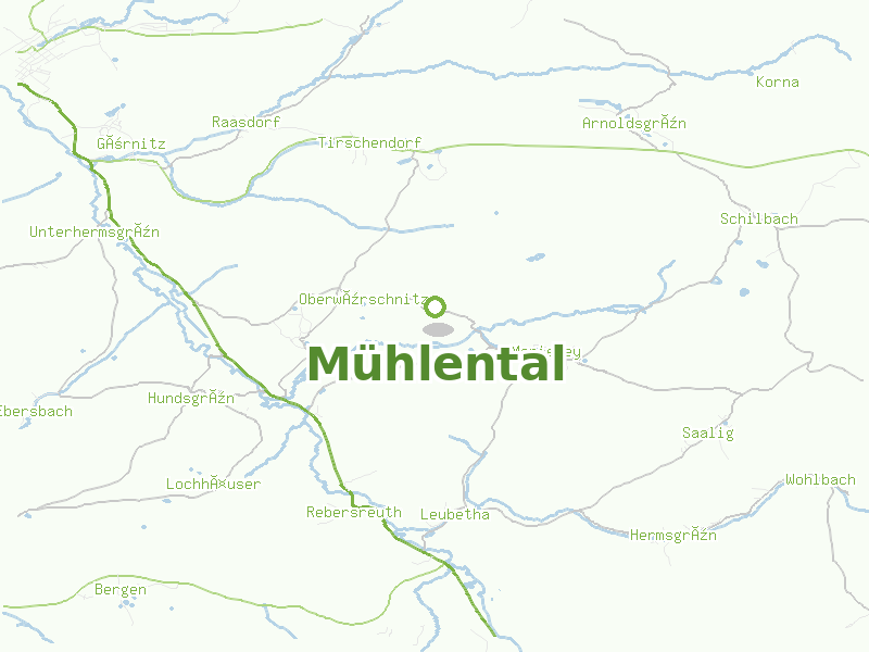 Karte von Mühlental