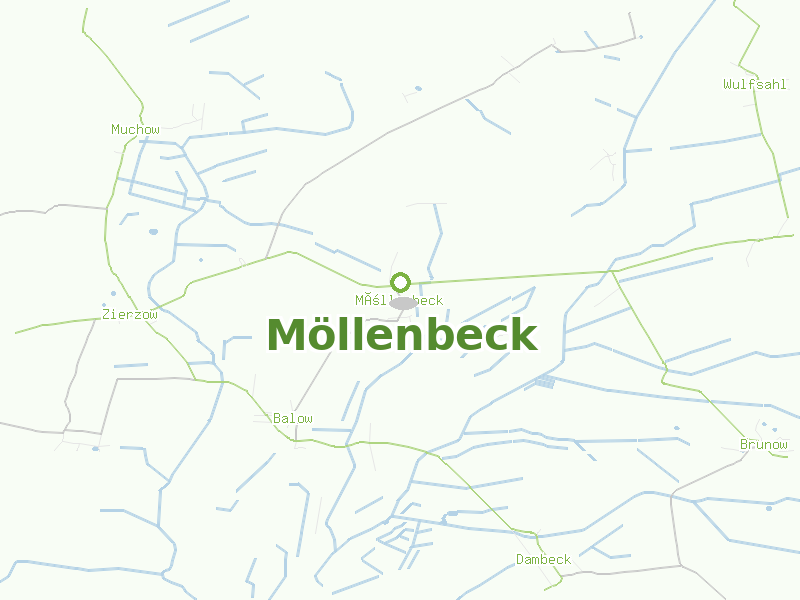 Karte von Möllenbeck