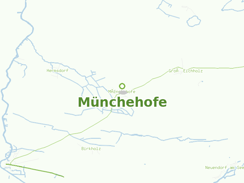 Karte von Münchehofe