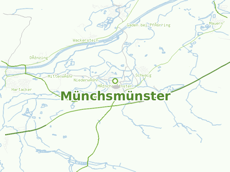 Karte von Münchsmünster
