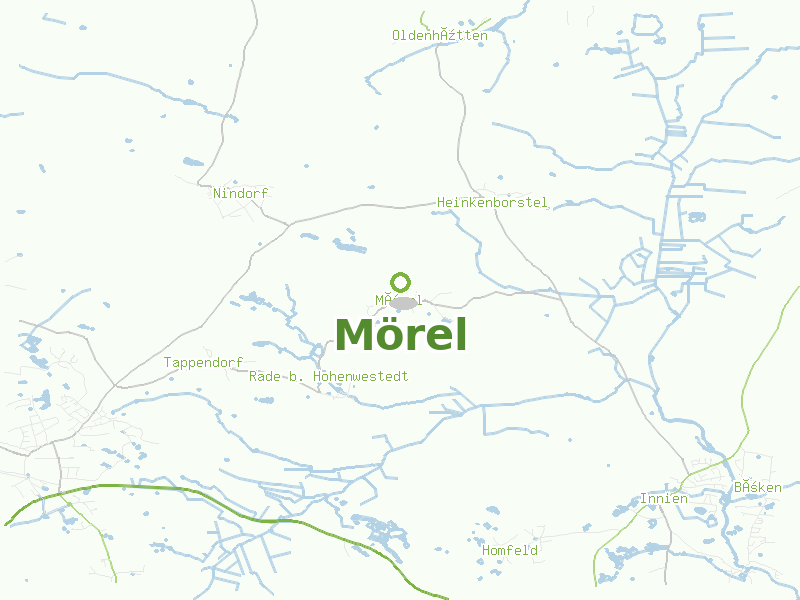 Karte von Mörel