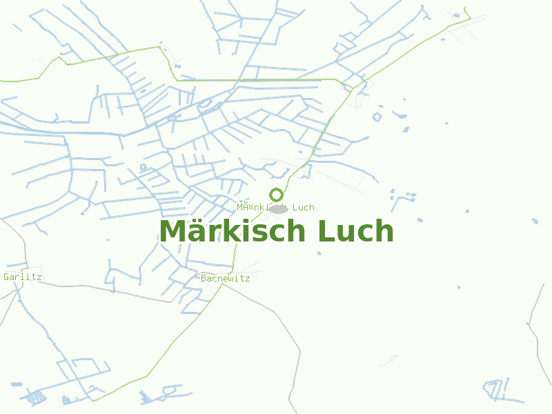 Karte von Märkisch Luch