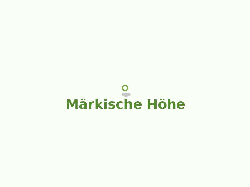 Karte von Märkische Höhe