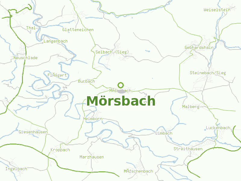 Karte von Mörsbach