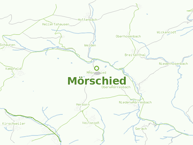 Karte von Mörschied