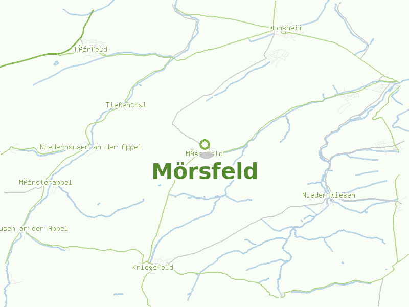 Karte von Mörsfeld