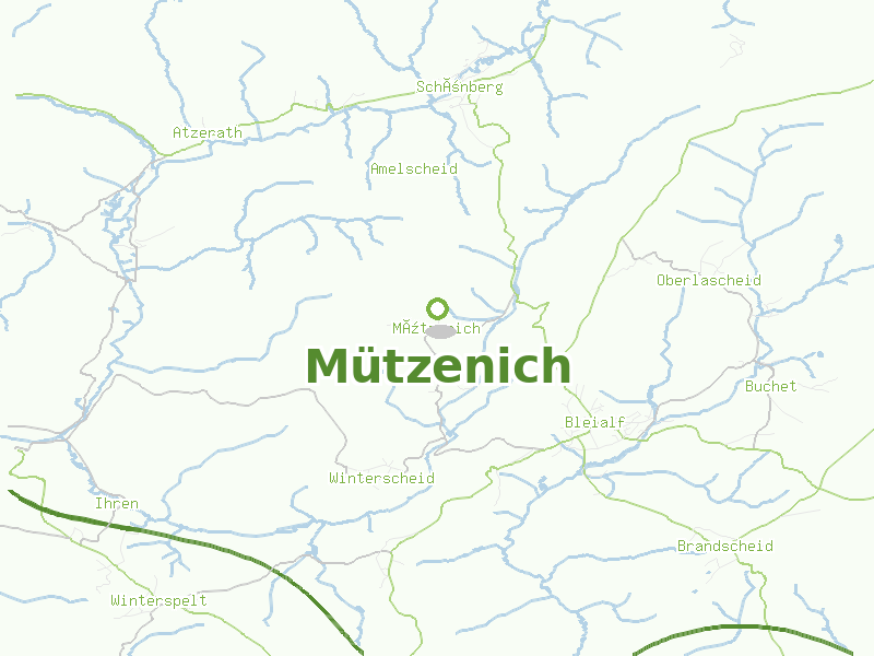 Karte von Mützenich