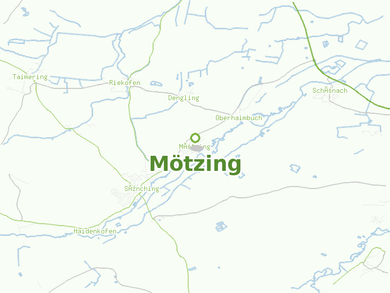 Karte von Mötzing