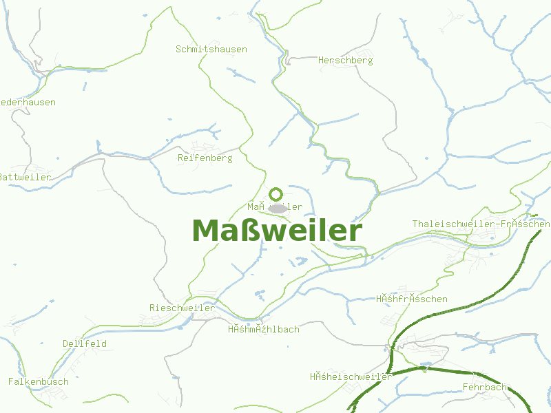 Karte von Maßweiler