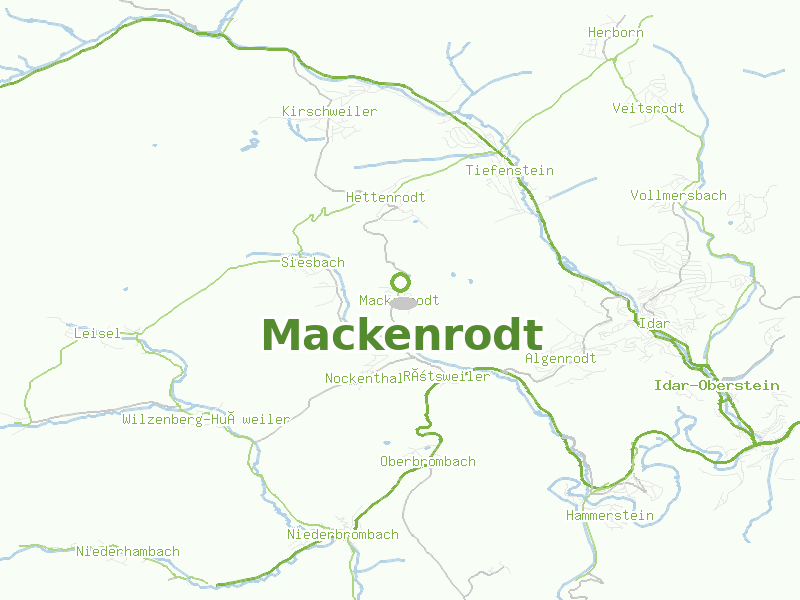 Karte von Mackenrodt