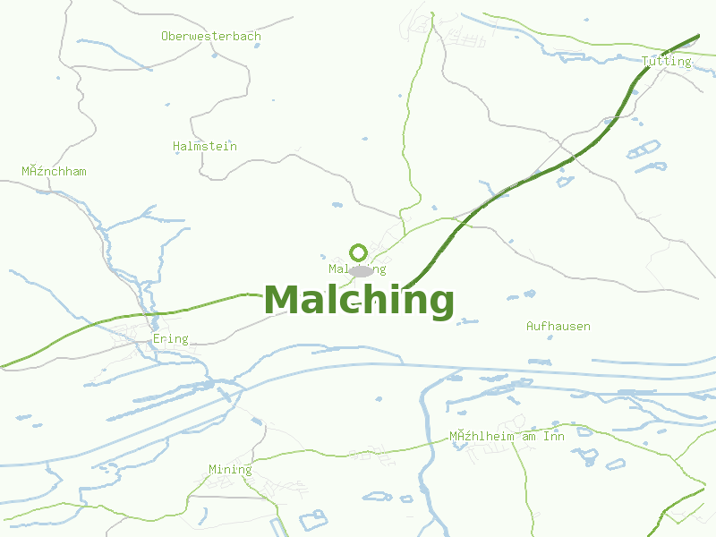 Karte von Malching