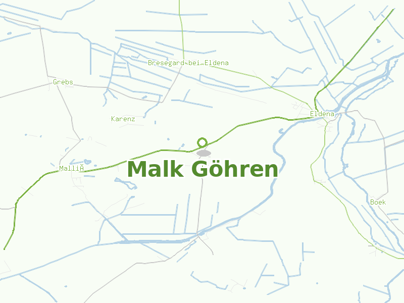 Karte von Malk Göhren