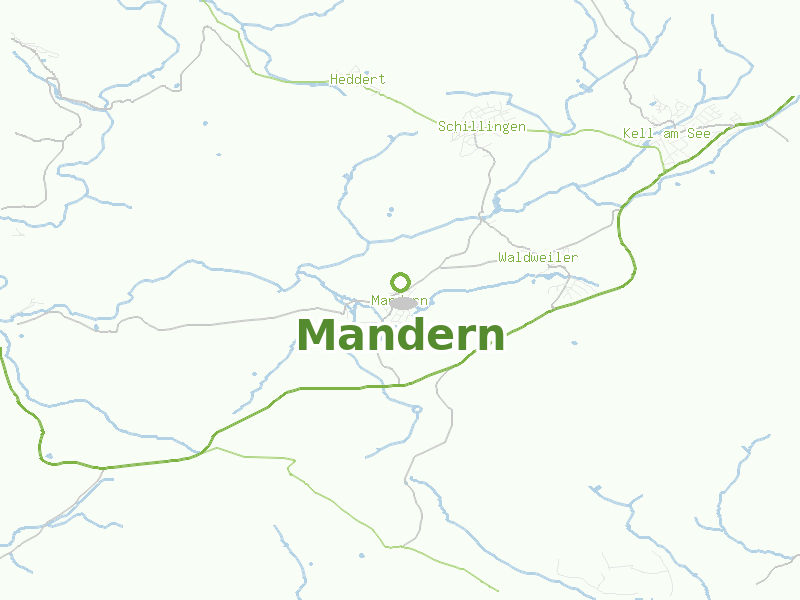 Karte von Mandern