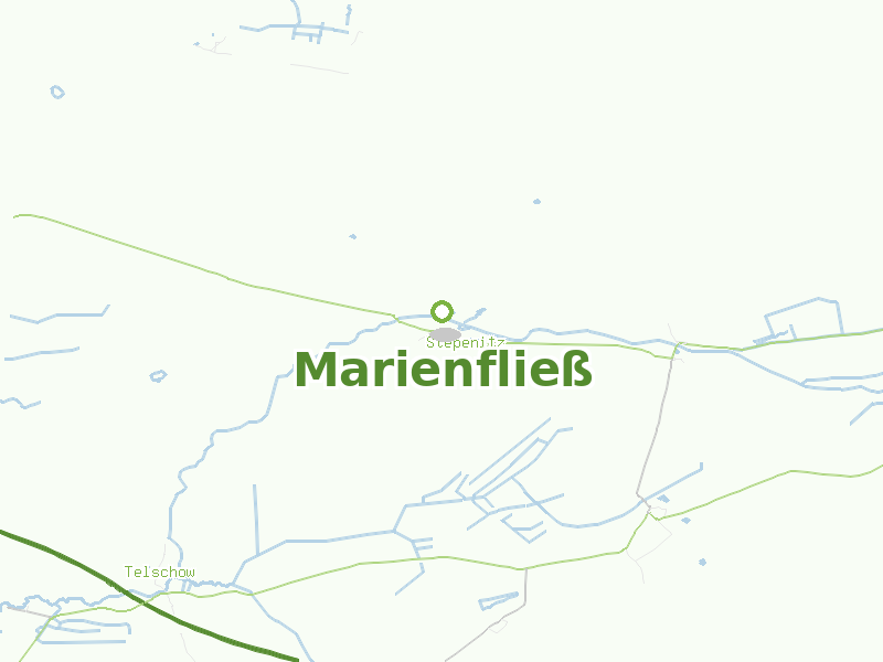 Karte von Marienfließ