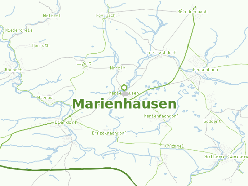 Karte von Marienhausen
