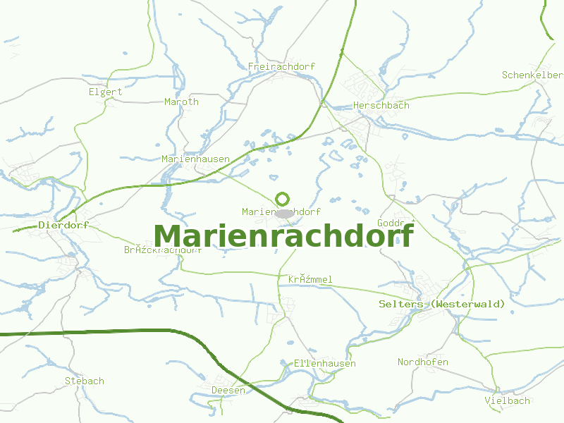 Karte von Marienrachdorf