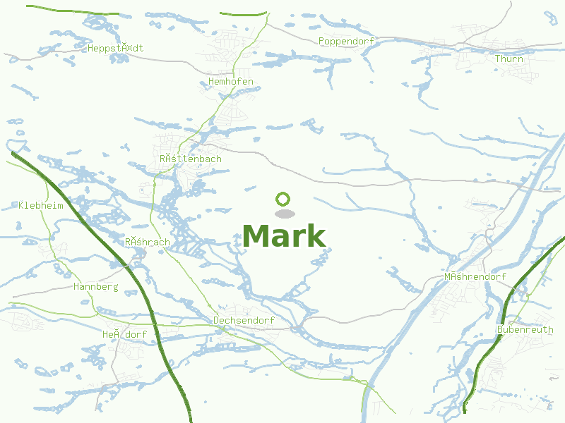 Karte von Mark