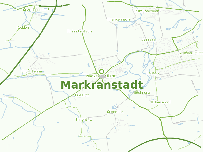 Karte von Markranstadt