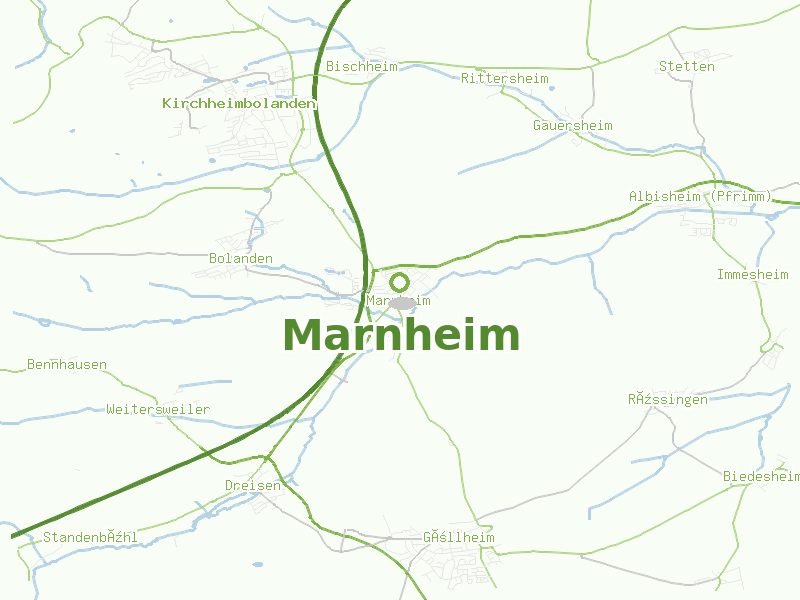 Karte von Marnheim