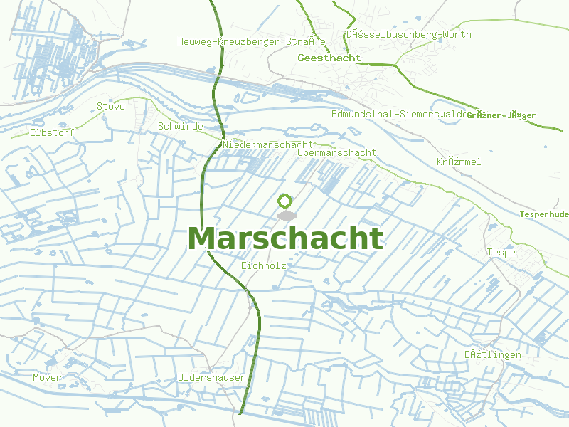 Karte von Marschacht