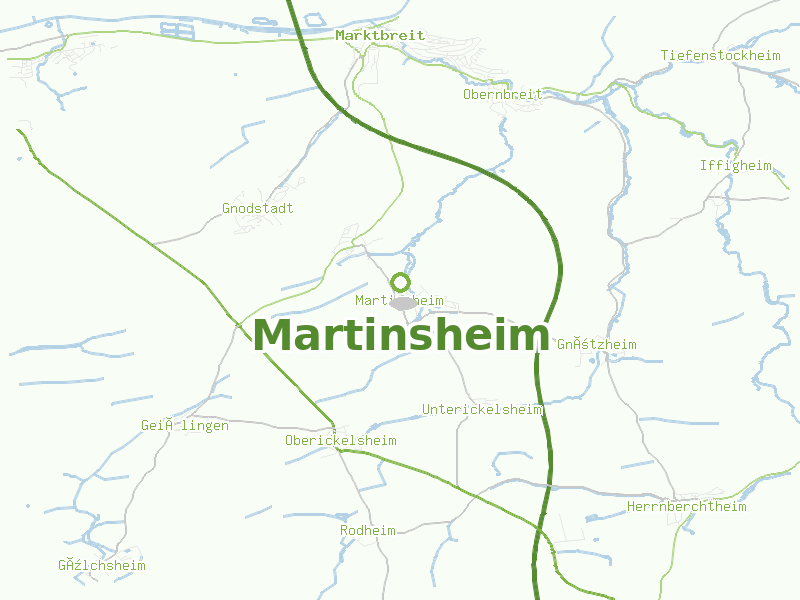 Karte von Martinsheim