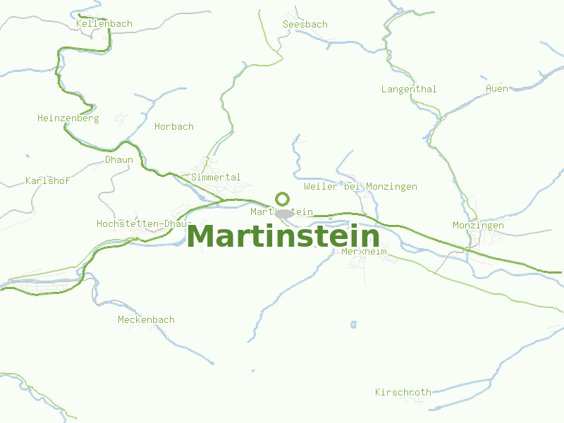 Karte von Martinstein