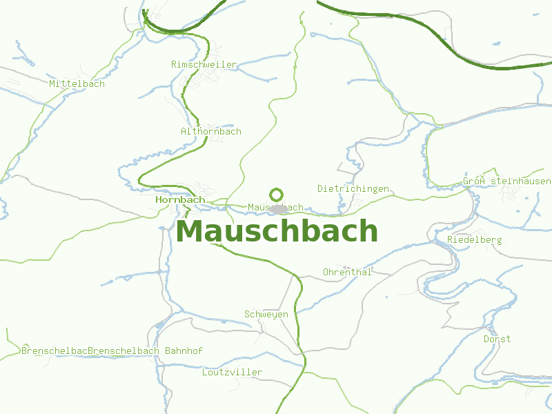 Karte von Mauschbach