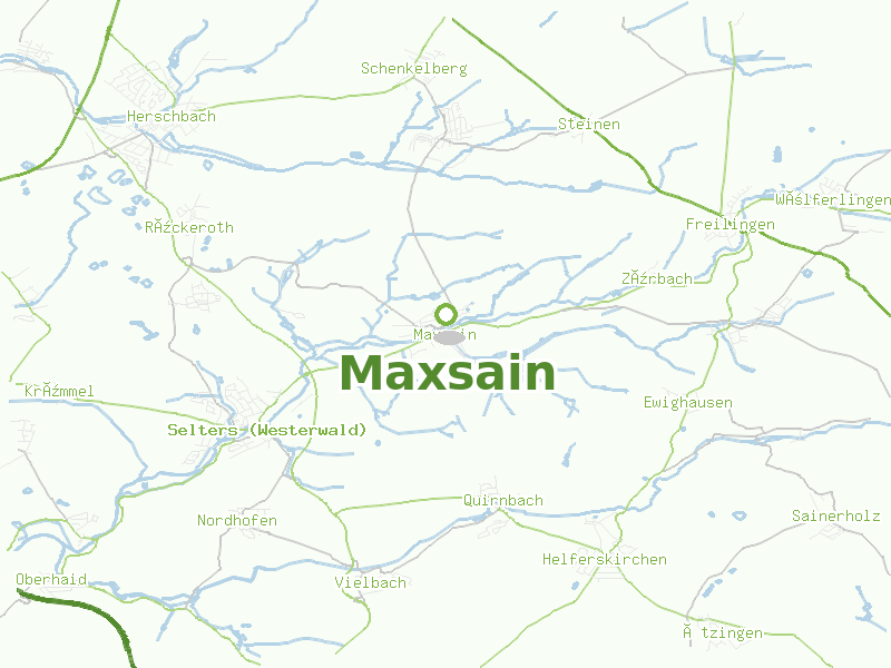 Karte von Maxsain