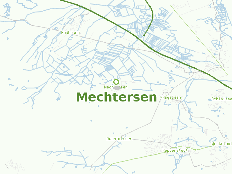 Karte von Mechtersen