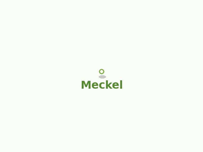 Karte von Meckel