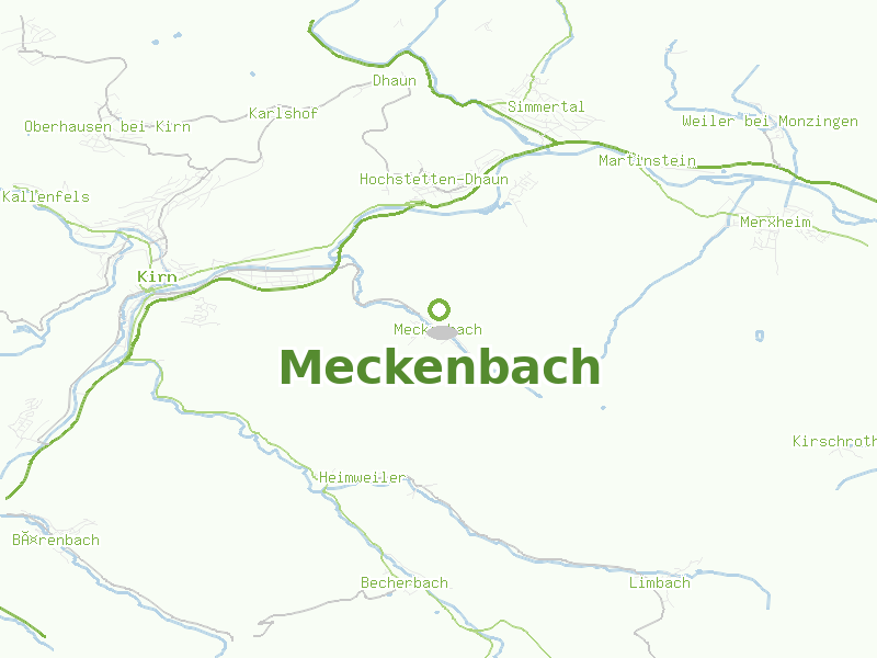 Karte von Meckenbach
