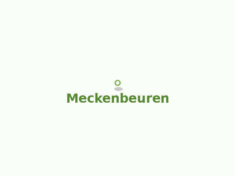 Karte von Meckenbeuren