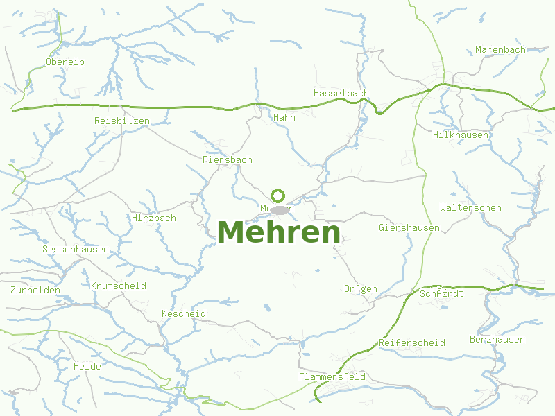 Karte von Mehren