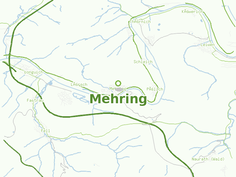 Karte von Mehring