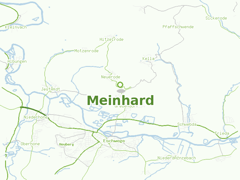Karte von Meinhard