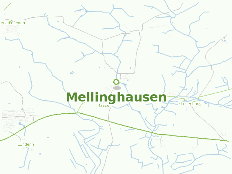 Karte von Mellinghausen