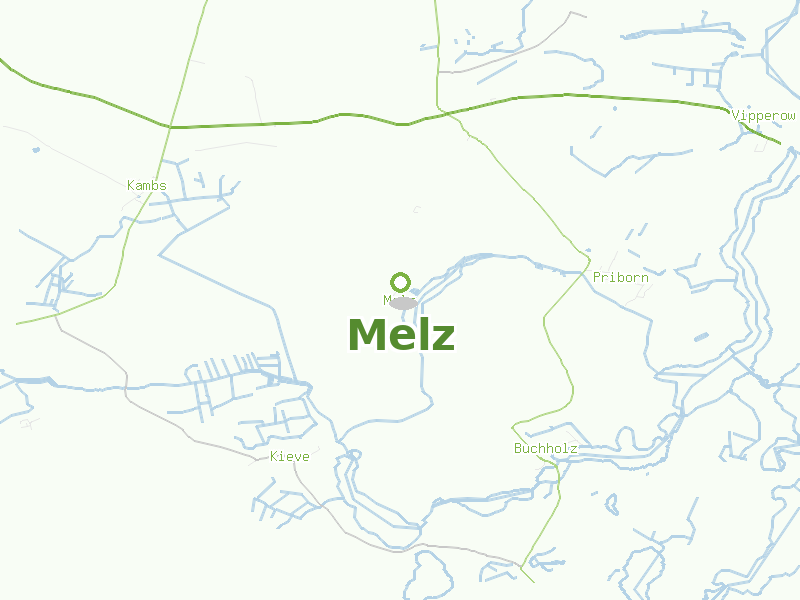 Karte von Melz