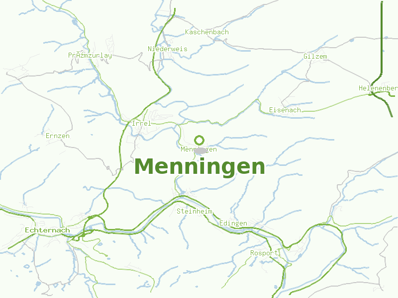 Karte von Menningen