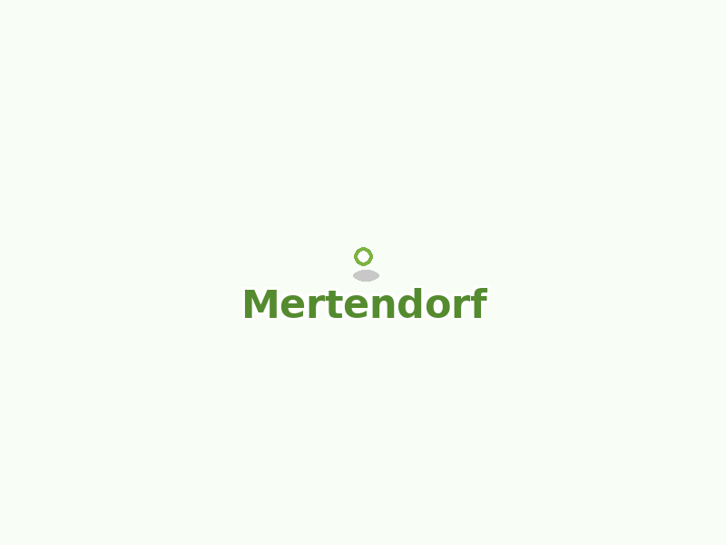 Karte von Mertendorf