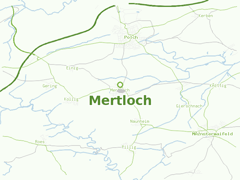 Karte von Mertloch
